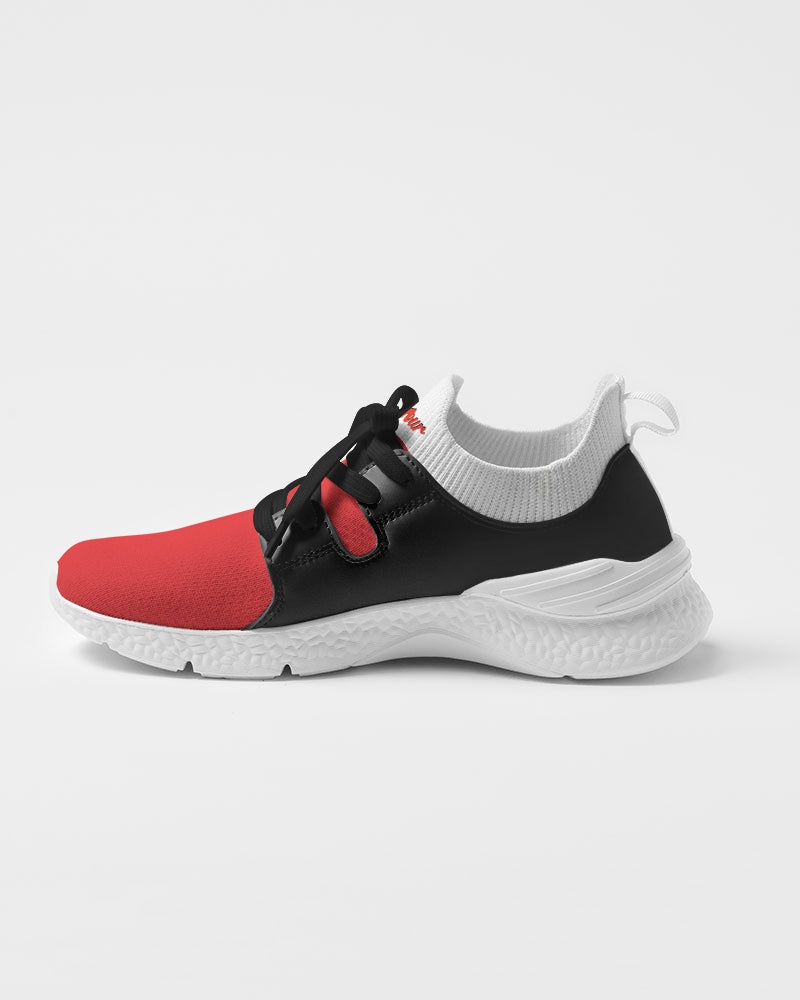 "Red Hot With Passion" DeVour The Moment Men's Two-Tone Sneaker
