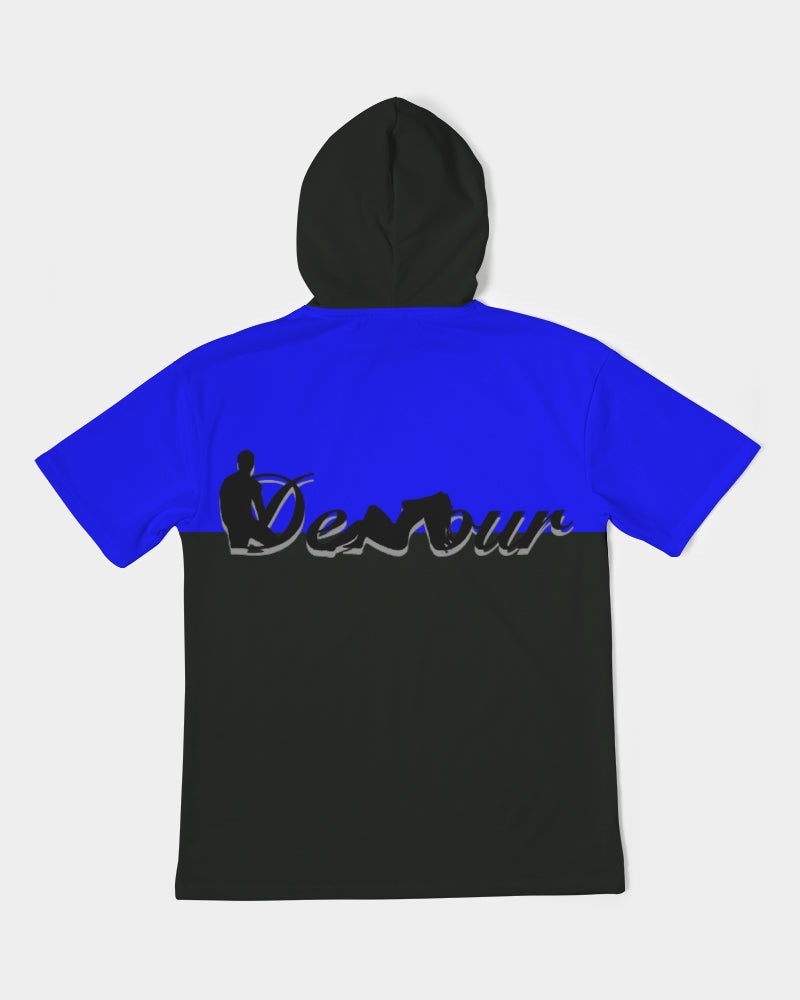 "Don't Leave Me Blue" Collection Men's Premium Heavyweight Short Sleeve Hoodie