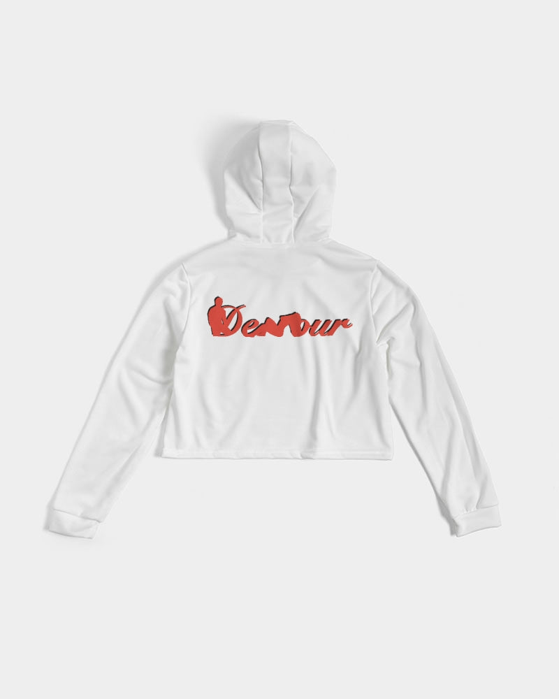 Red Zone DeVour The Moment Women's Cropped Hoodie