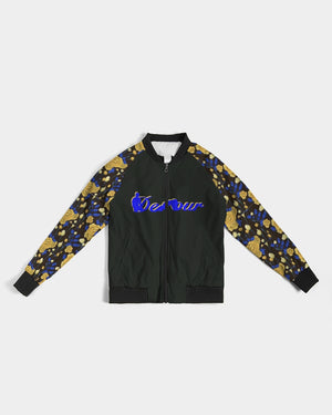 "Don't LeaveMe Blue" Women's Bomber Jacket