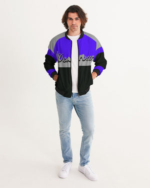 "Purple Royalty" Collection Men's Bomber Jacket