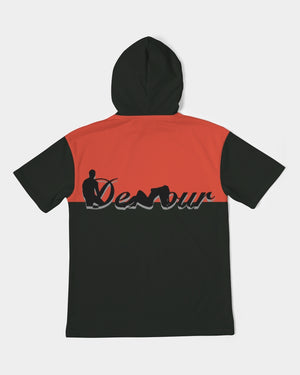 Red Zone Men's Premium Heavyweight Short Sleeve Hoodie