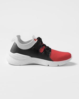 "Red Hot With Passion" DeVour The Moment Women's Two-Tone Sneaker