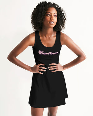 "Black Out" Collection Women's Racerback Dress