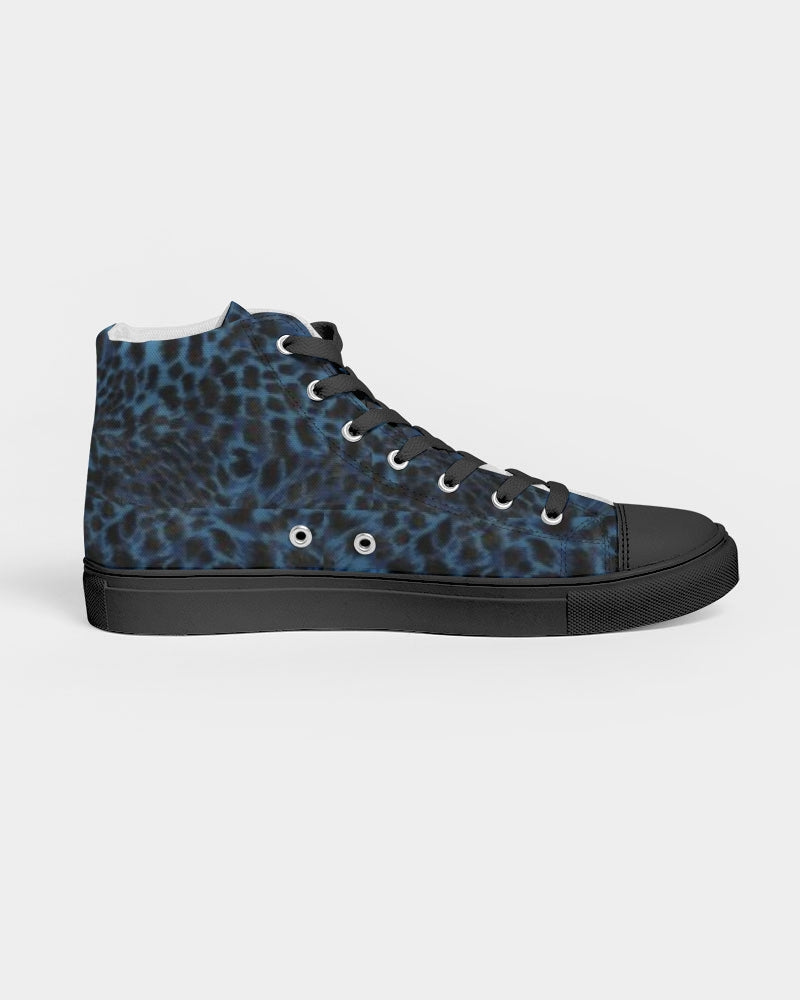Royal Touch Men's Hightop Canvas Shoe - Black