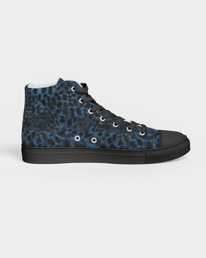 Royal Touch Men's Hightop Canvas Shoe - Black