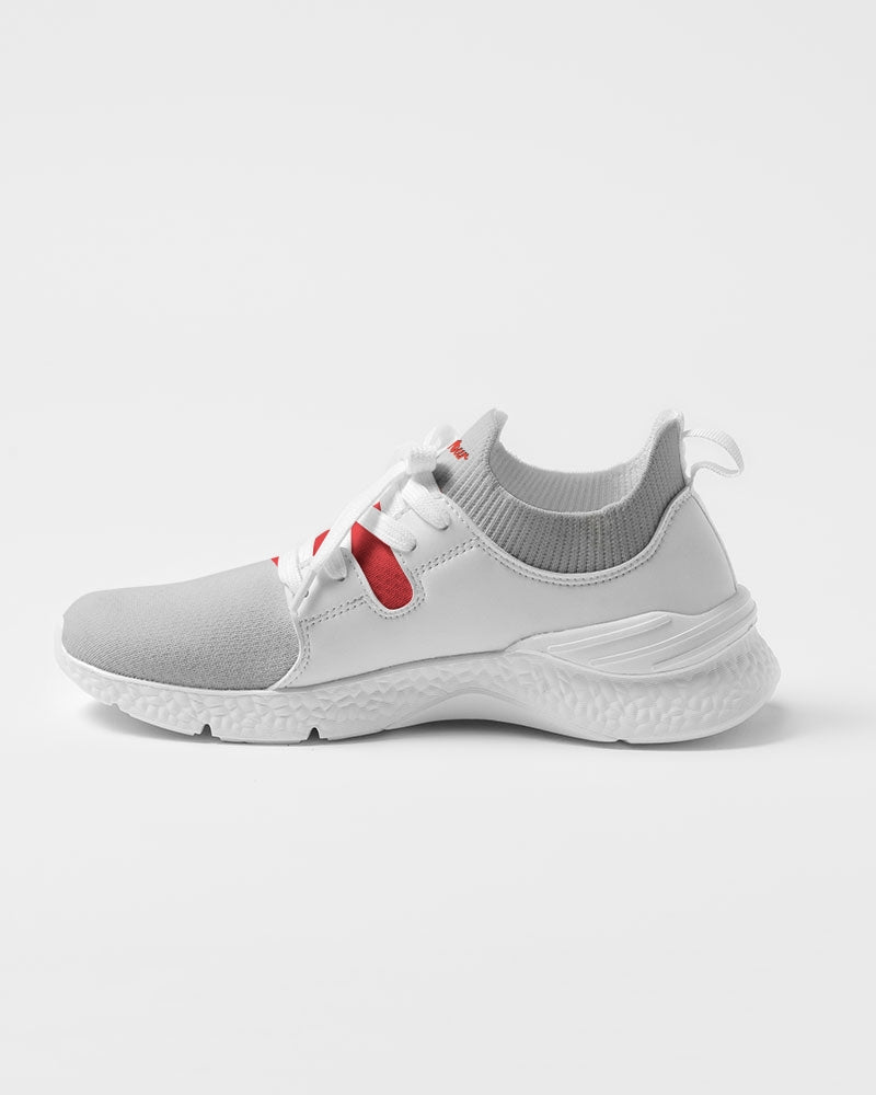 "Red Hot With Passion" Collection Men's Two-Tone Sneaker