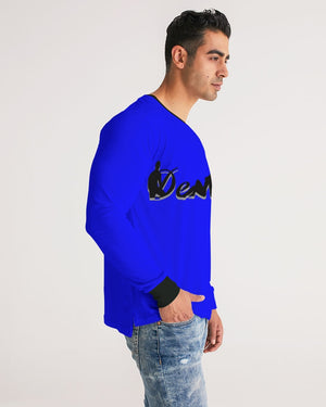 "Don't Leave Me Blue" Collection Men's Long Sleeve Tee