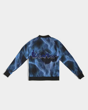 "Don't Leave Me Blue" Collection Women's Bomber Jacket