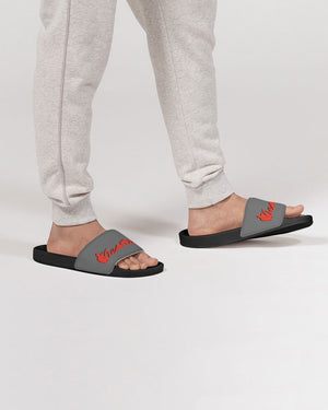 "Red Hot With Passion" Men's Slide Sandal
