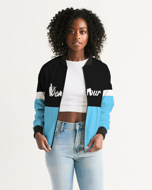 "Black Out" Collection Women's Bomber Jacket