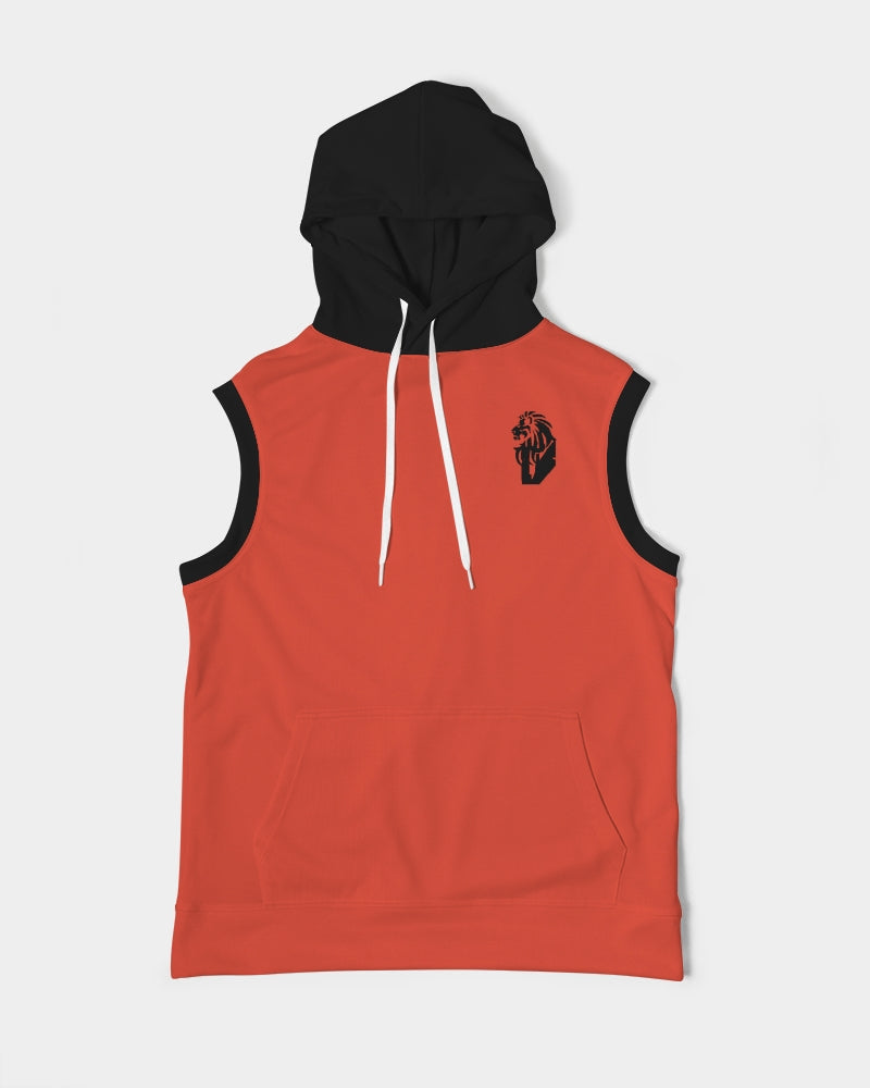 Red Zone Men's All-Over Print Heavyweight Sleeveless Hoodie