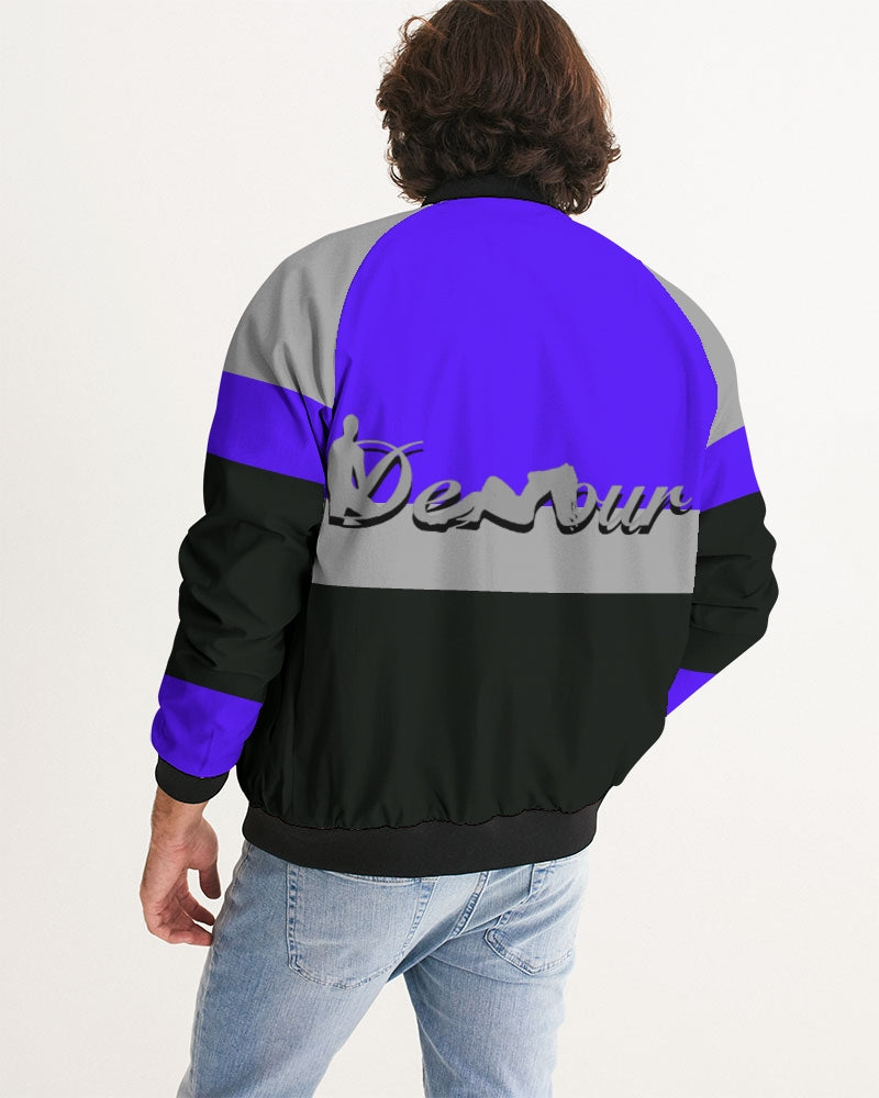 "Purple Royalty" Collection Men's Bomber Jacket