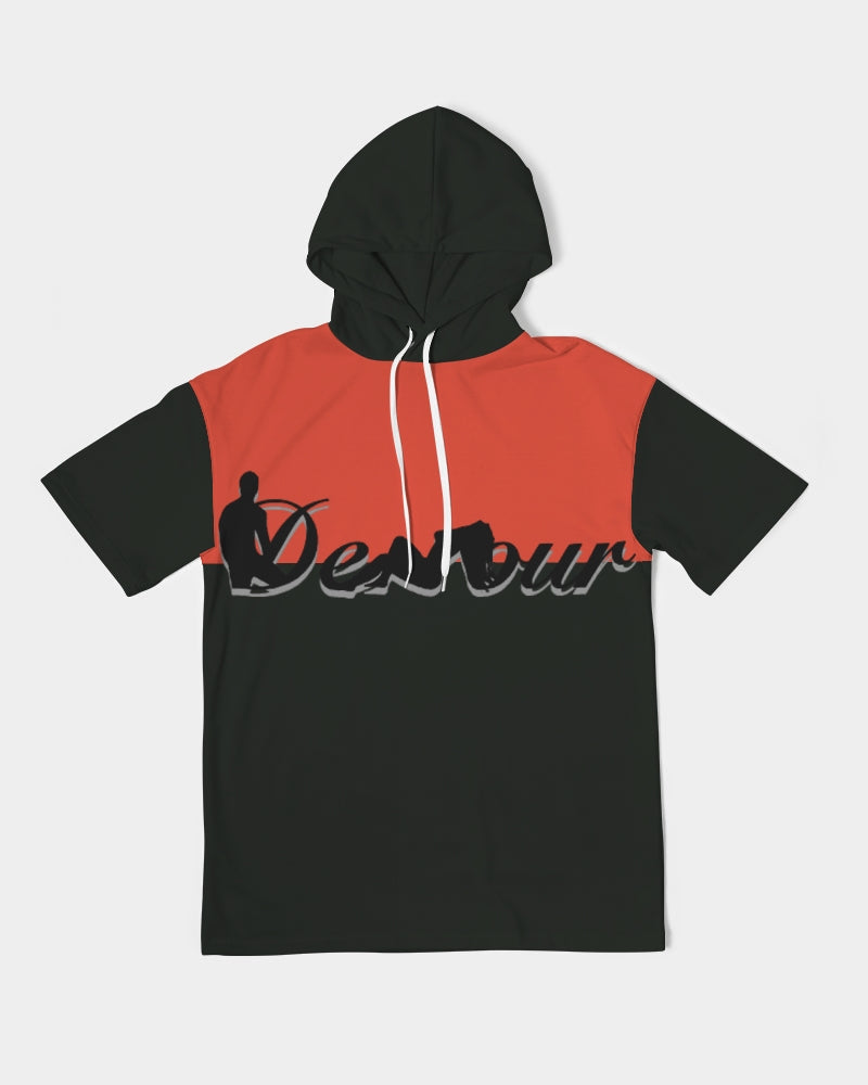 Red Zone Men's Premium Heavyweight Short Sleeve Hoodie