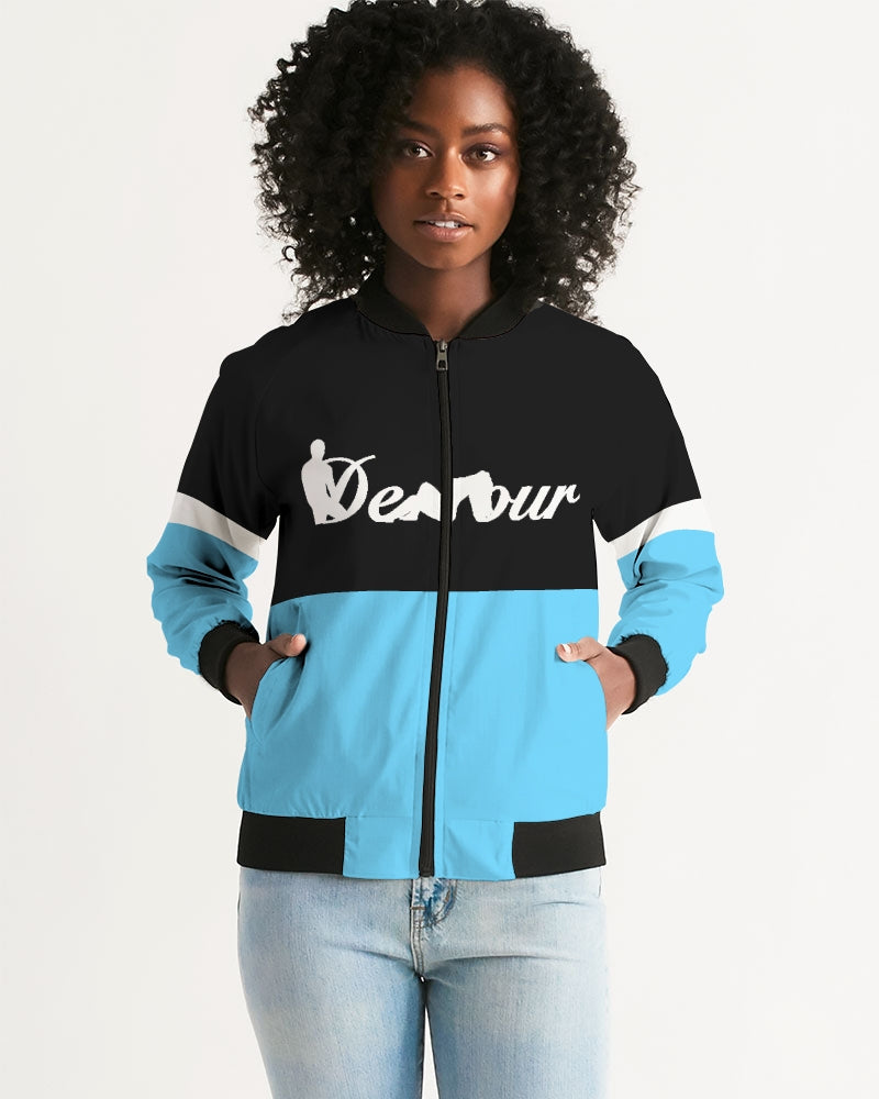 "Black Out" Collection Women's Bomber Jacket