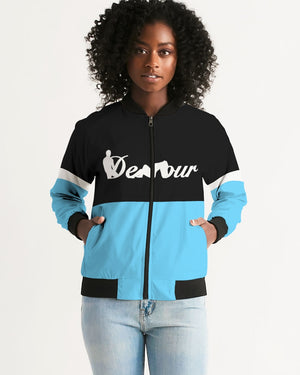 "Black Out" Collection Women's Bomber Jacket