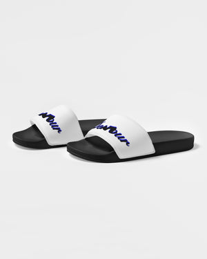"Don't Leave Me Blue" DeVour The Moment Men's Slide Sandal