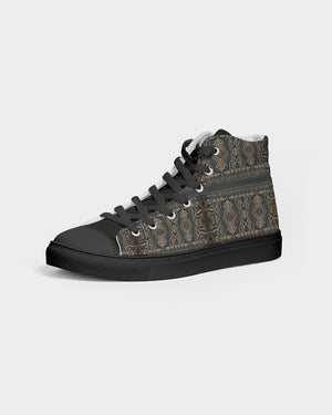 Men's Hightop Canvas Shoe - Black