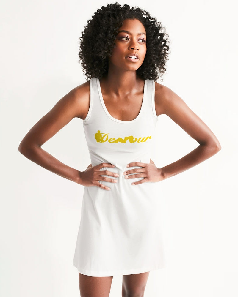 "Melo Yellow" Women's Racerback Dress