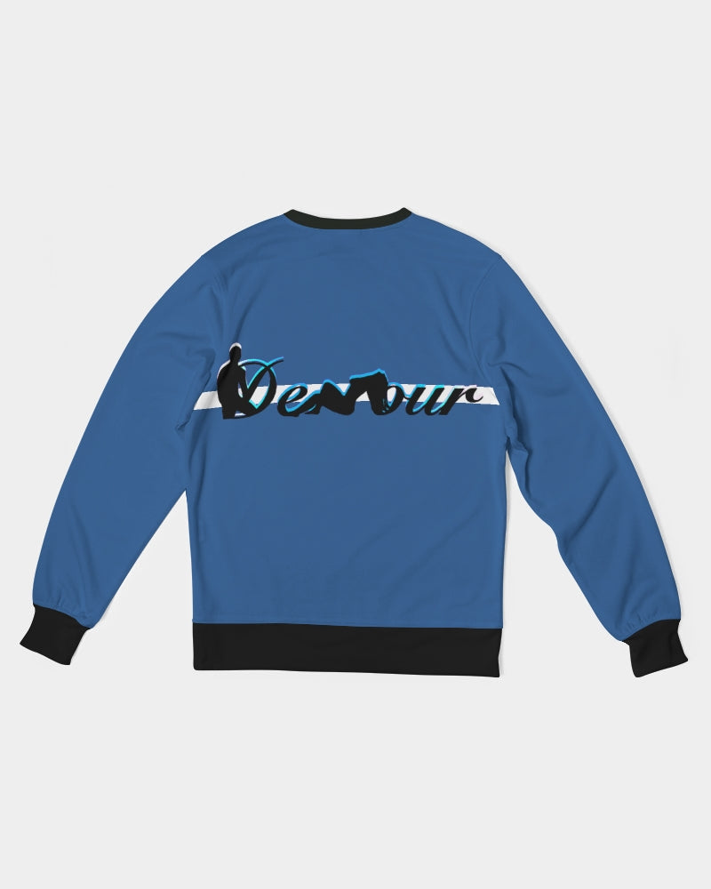"Don't Leave Me Blue" Collection Men's Classic French Terry Crewneck Pullover