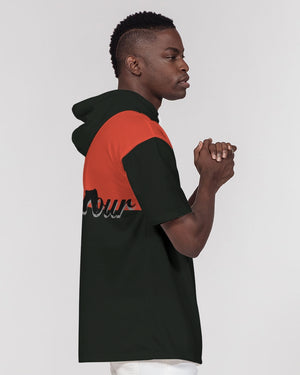 Red Zone Men's Premium Heavyweight Short Sleeve Hoodie
