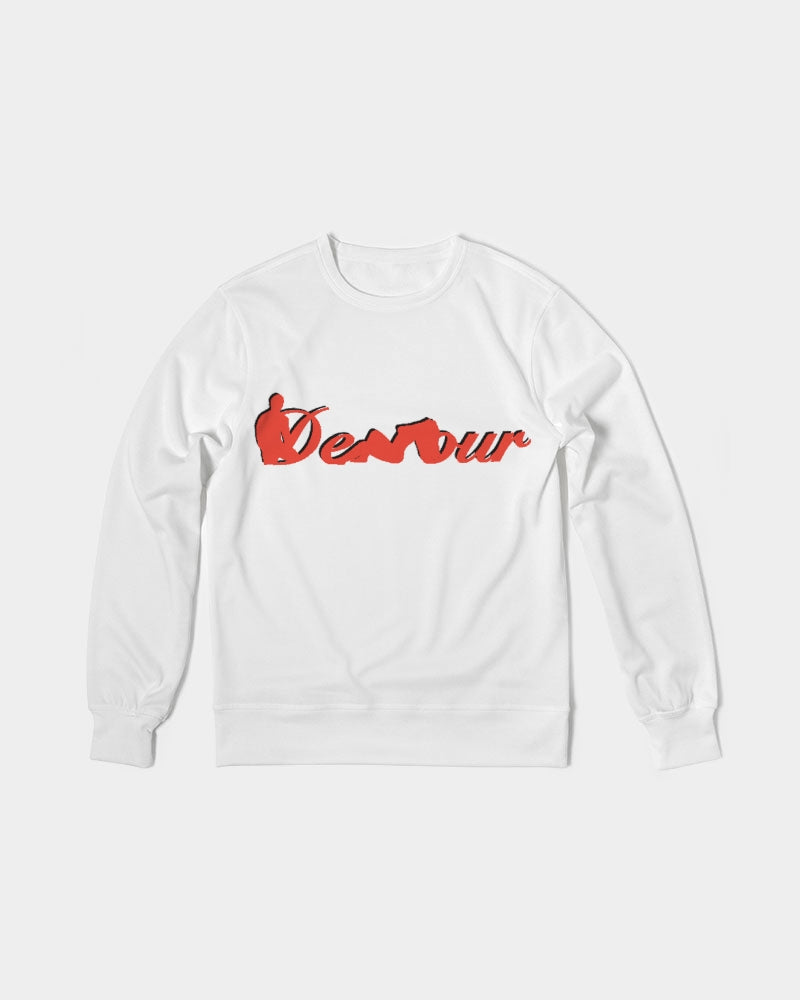 DeVour The Moment Men's Classic French Terry Crewneck Pullover