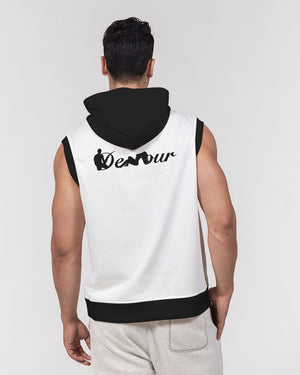 Men's All-Over Print Heavyweight Sleeveless Hoodie