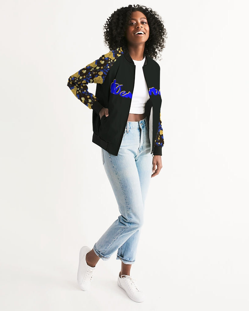 "Don't LeaveMe Blue" Women's Bomber Jacket