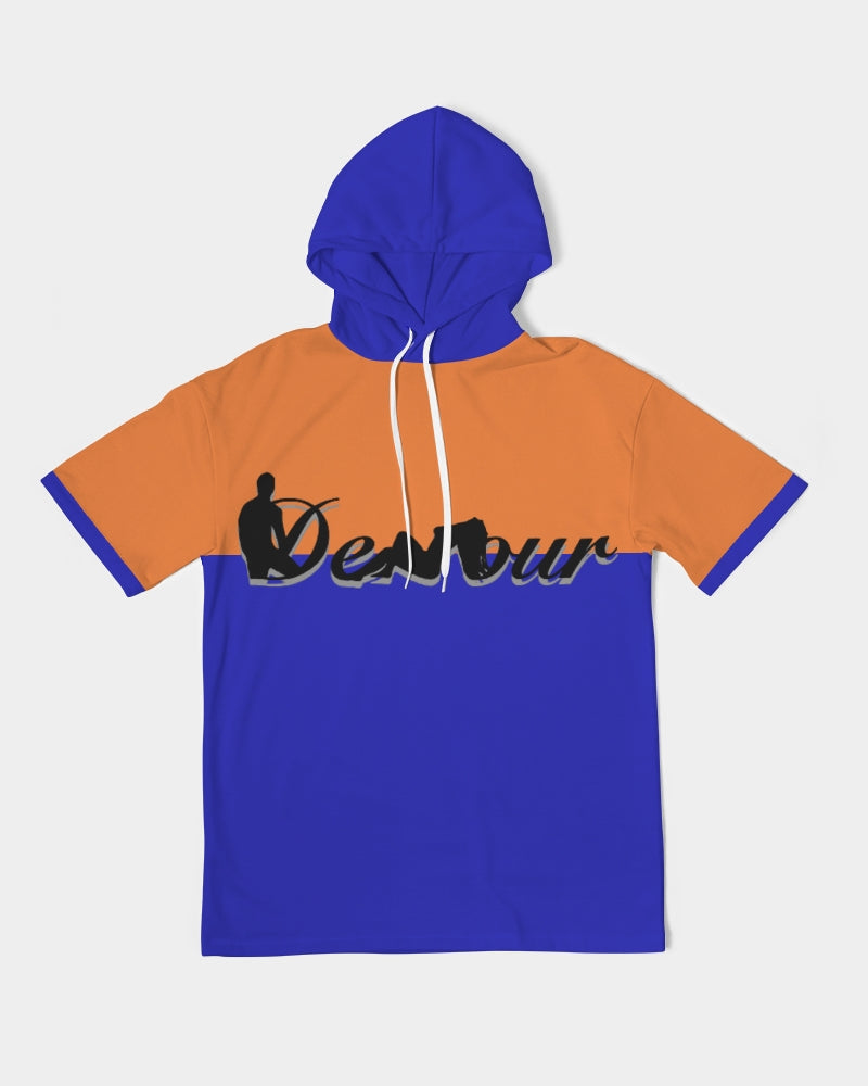 DeVour The Moment Men's Premium Heavyweight Short Sleeve Hoodie