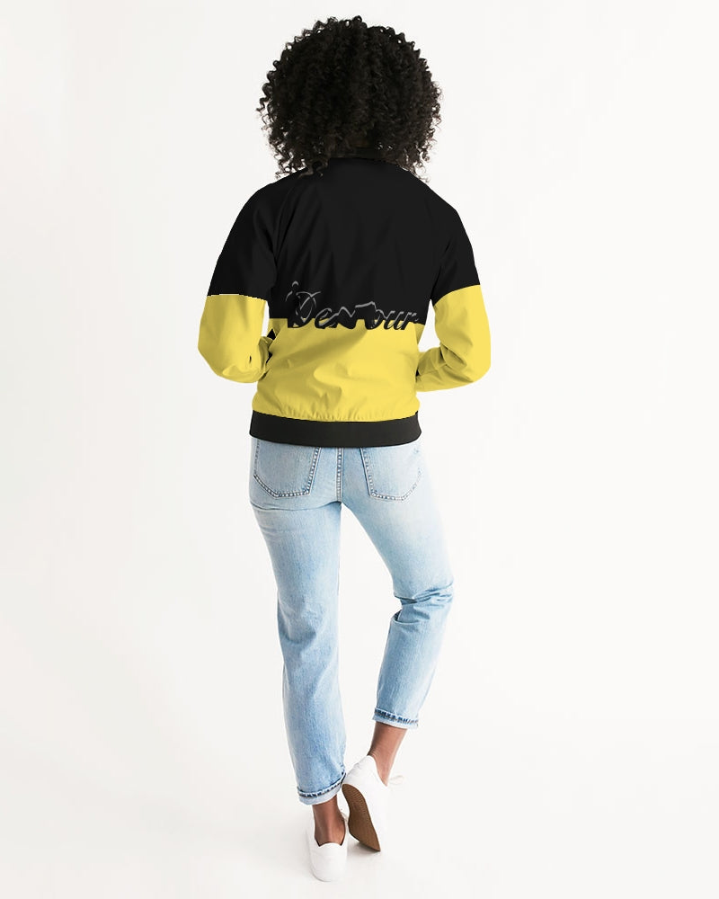 "Melo Yellow" Collection Women's Bomber Jacket