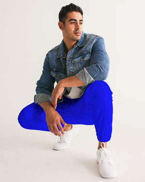 "Don't Leave Me Blue" Collection Men's All-Over Print Track Pants