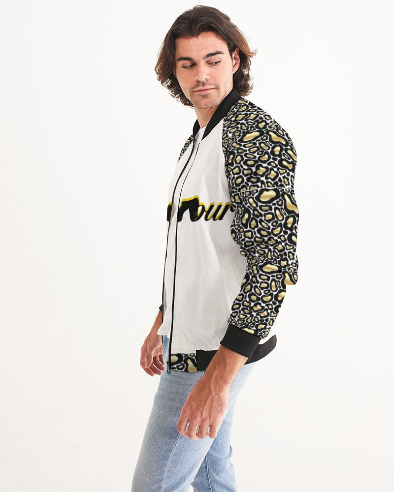 "Melo Yellow" Men's Bomber Jacket