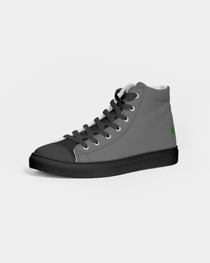 Men's Hightop Canvas Shoe - Black