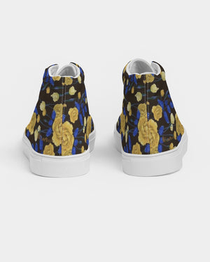 Don't leave me blue Women's Hightop Canvas Shoe