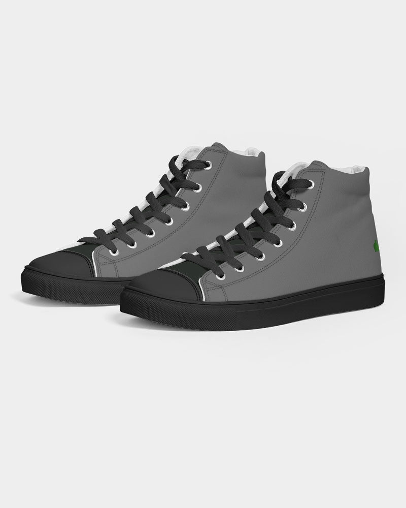 Men's Hightop Canvas Shoe - Black