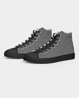 Men's Hightop Canvas Shoe - Black