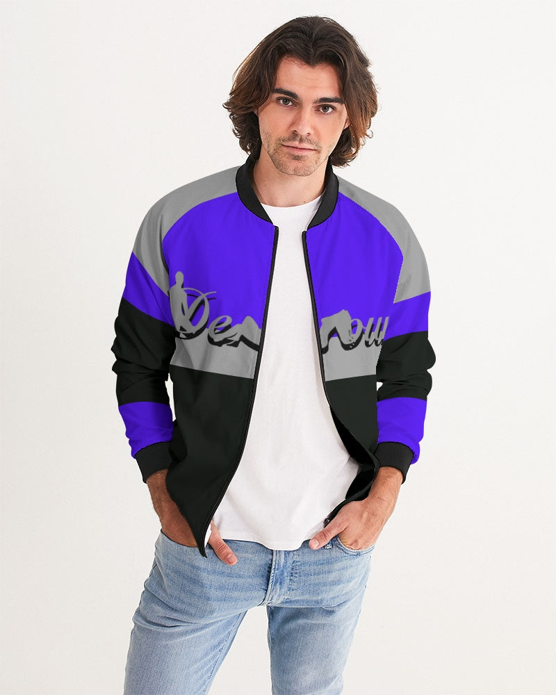 "Purple Royalty" Collection Men's Bomber Jacket