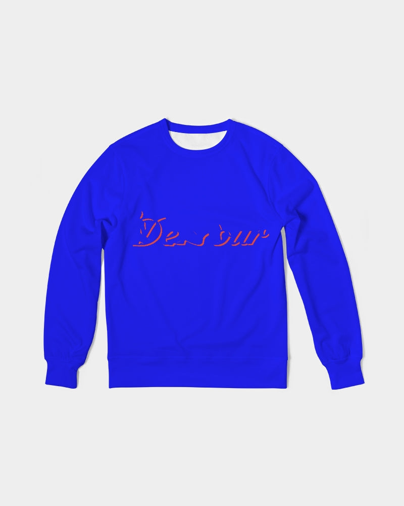 "Don't Leave Me Blue" Collection Men's Classic French Terry Crewneck Pullover