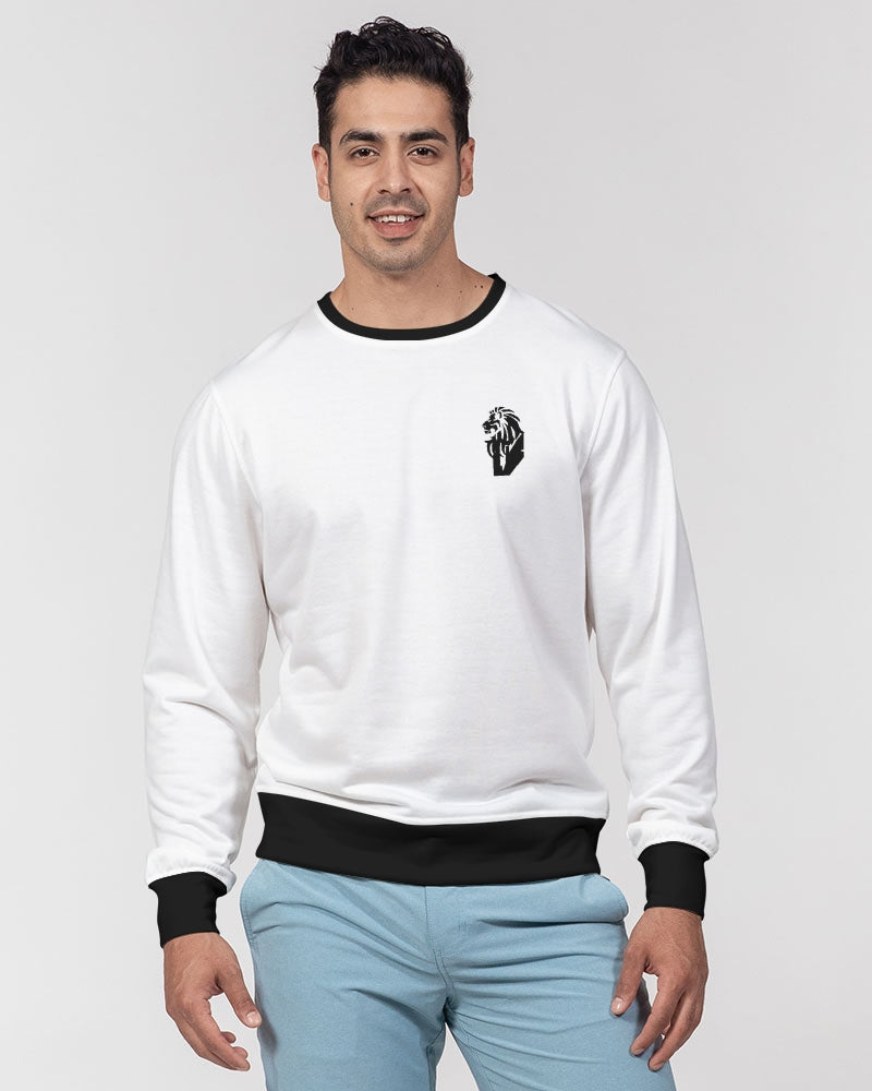 Men's All-Over Print Classic French Terry Crewneck Pullover