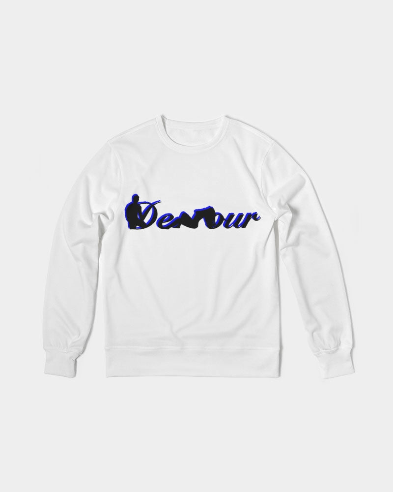 DeVour The Moment Men's Classic French Terry Crewneck Pullover
