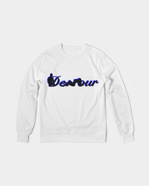 DeVour The Moment Men's Classic French Terry Crewneck Pullover