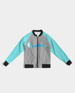 "Don't Leave Me Blue" Women's Bomber Jacket