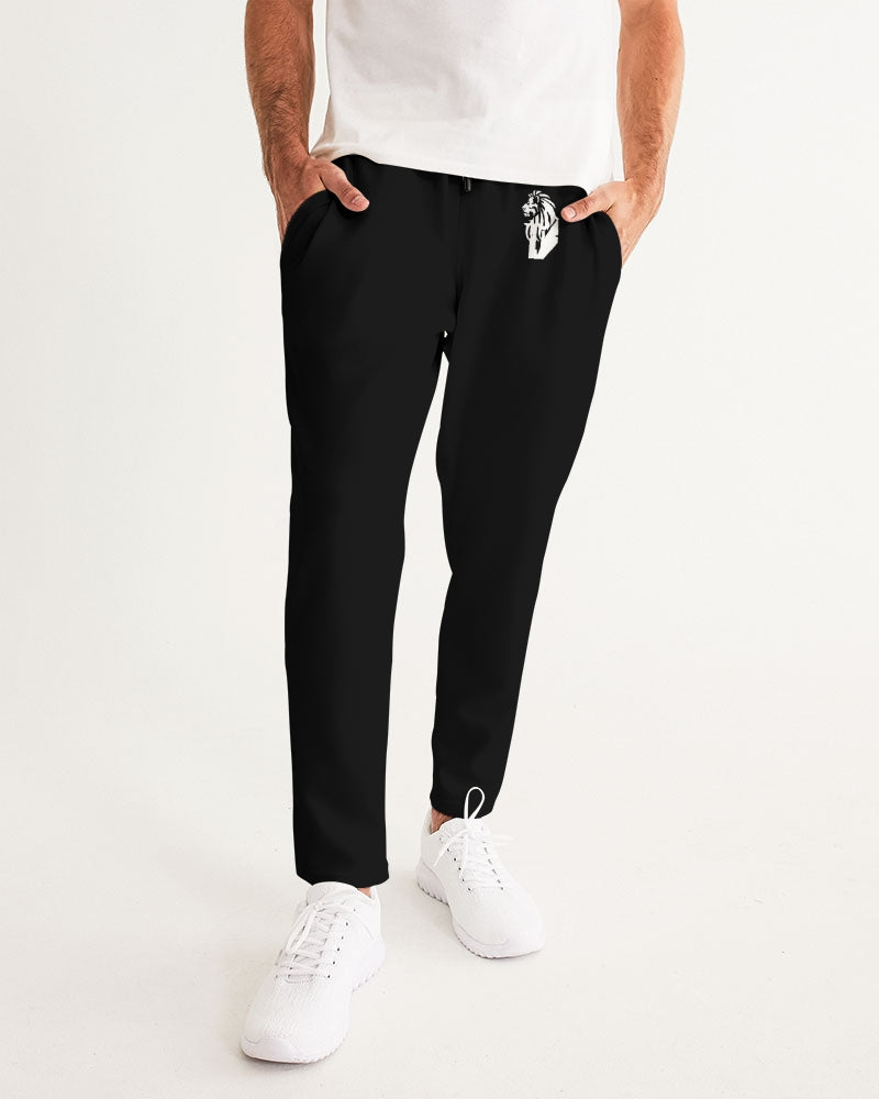 "Black Out" Collection Men's All-Over Print Joggers