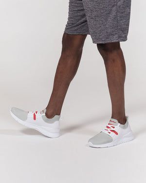 "Red Hot With Passion" Collection Men's Two-Tone Sneaker