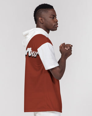 "Red Hot With Passion" Collection Men's Premium Heavyweight Short Sleeve Hoodie