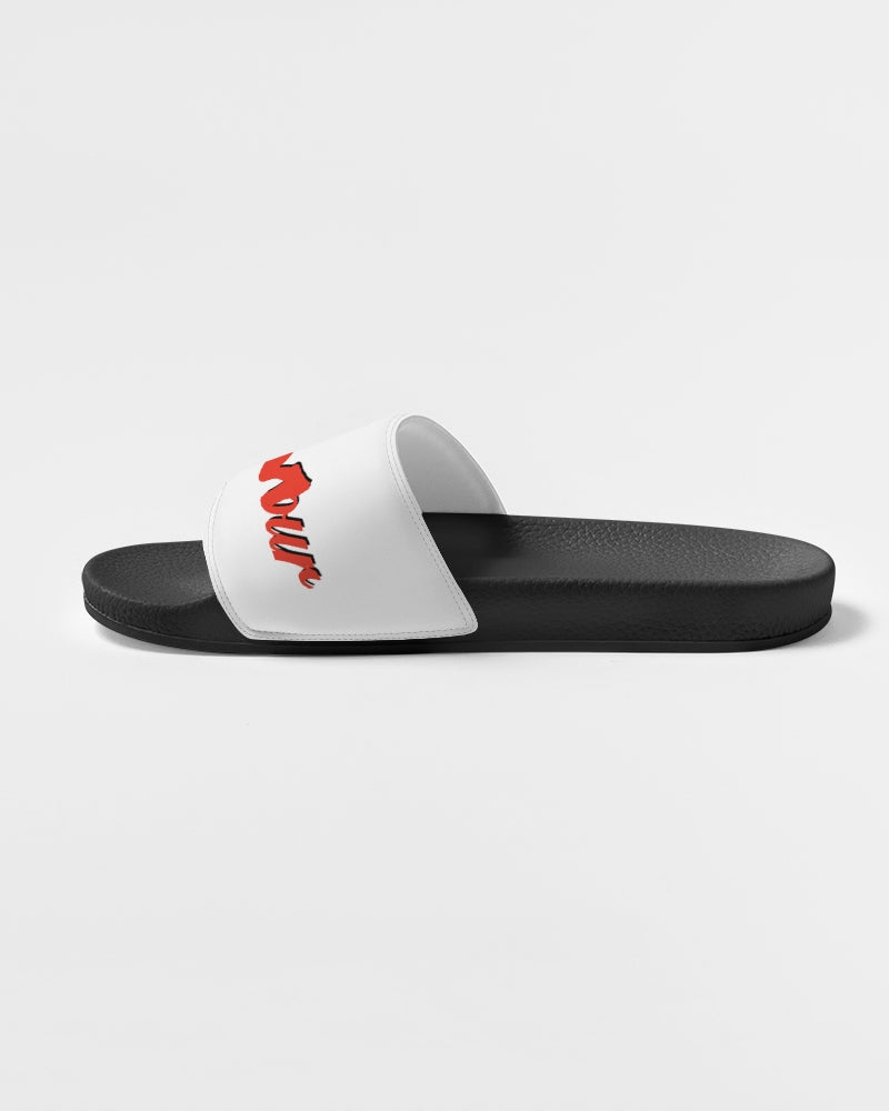 "Red Hot With Passion" DeVour The Moment Men's Slide Sandal