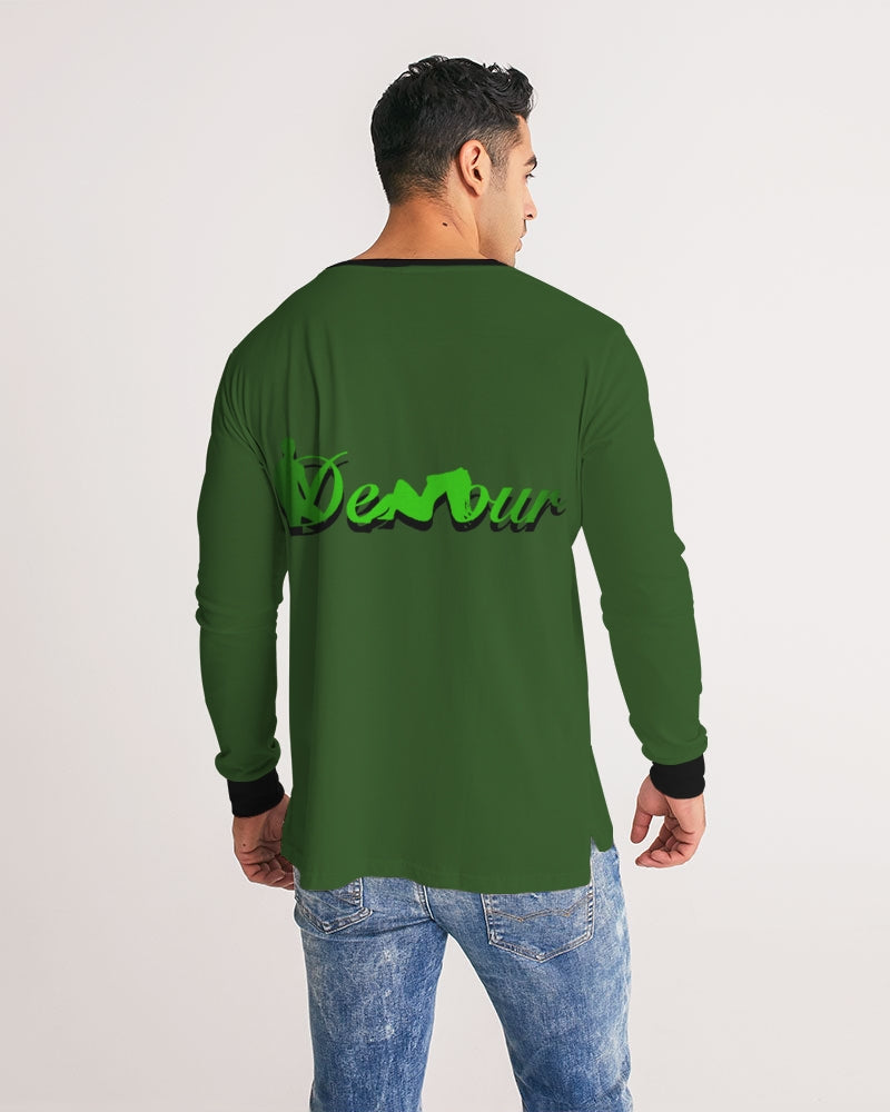 say in red Men's Long Sleeve Tee