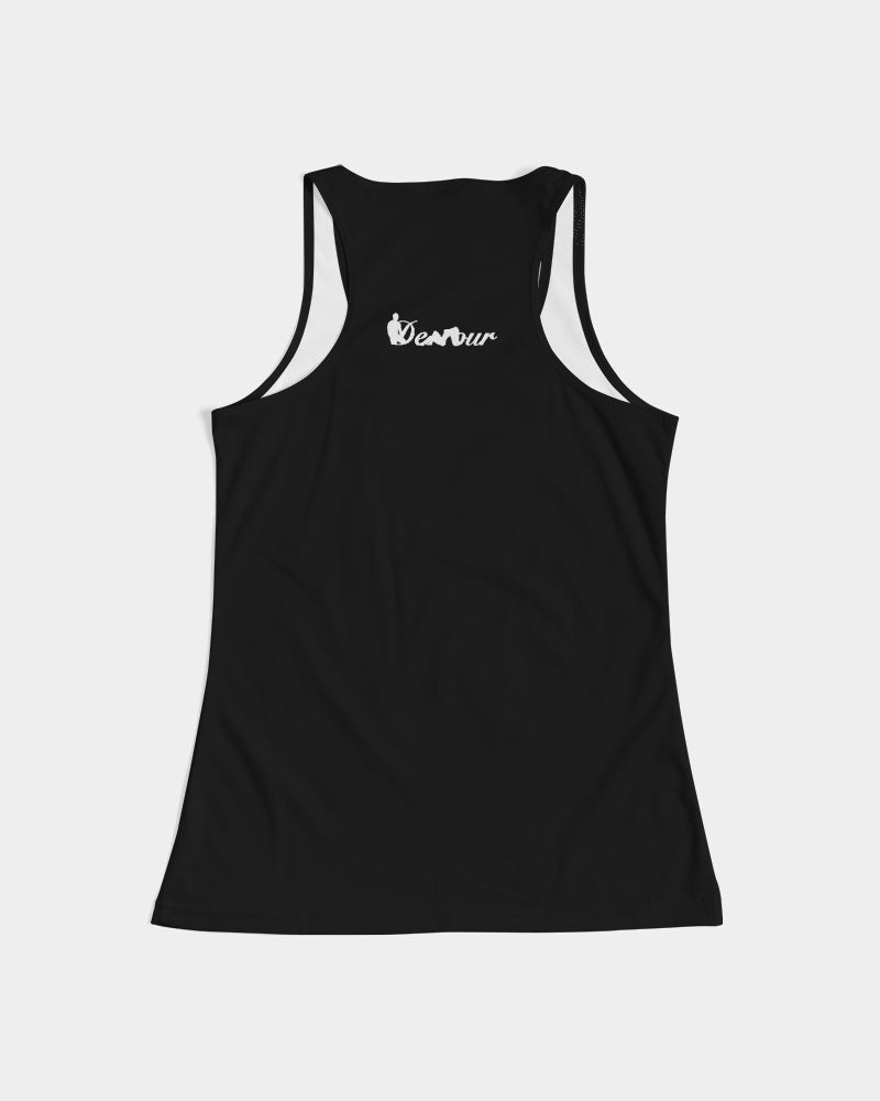 "Black Out" Collection Women's All-Over Print Tank