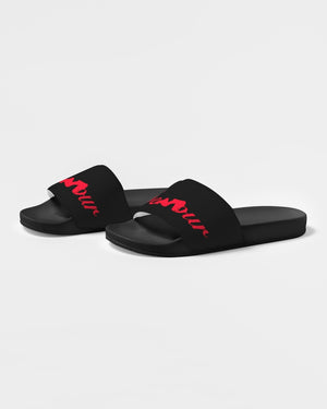 "Red Hot With Passion" Collection Men's Slide Sandal