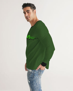 say in red Men's Long Sleeve Tee